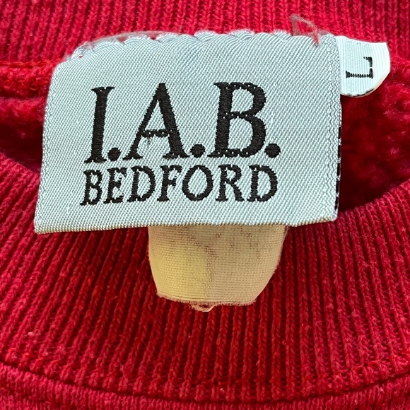 Vintage The University Of Georgia MOM Bulldogs Red Sweatshirt size Large - Picture 8 of 10